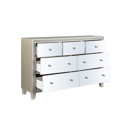 Sliverfluff - Dresser - Mirrored & Champagne