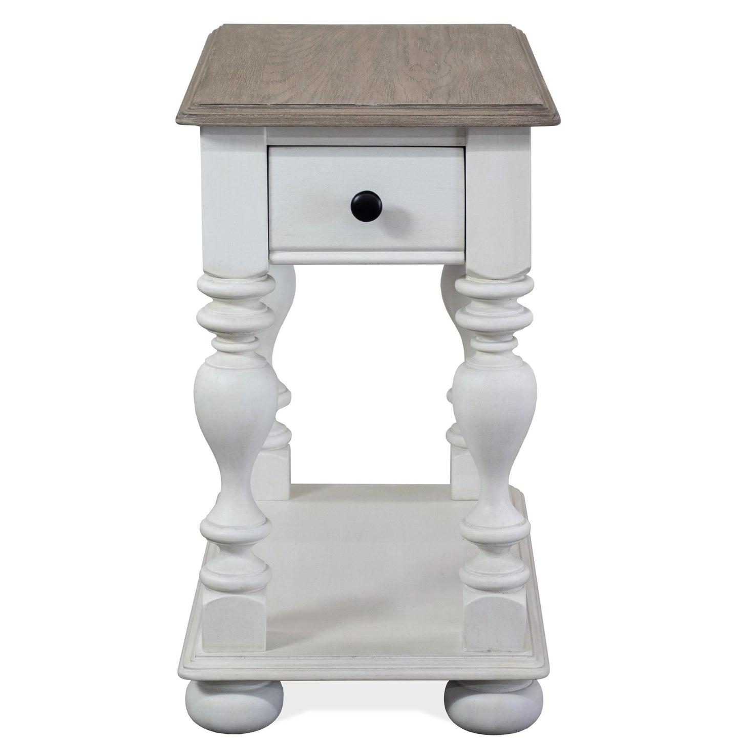 Jameson - Chairside Table - White