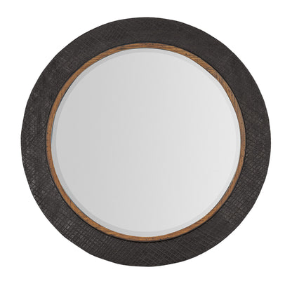 Big Sky - Round Accent Mirror - Dark Gray