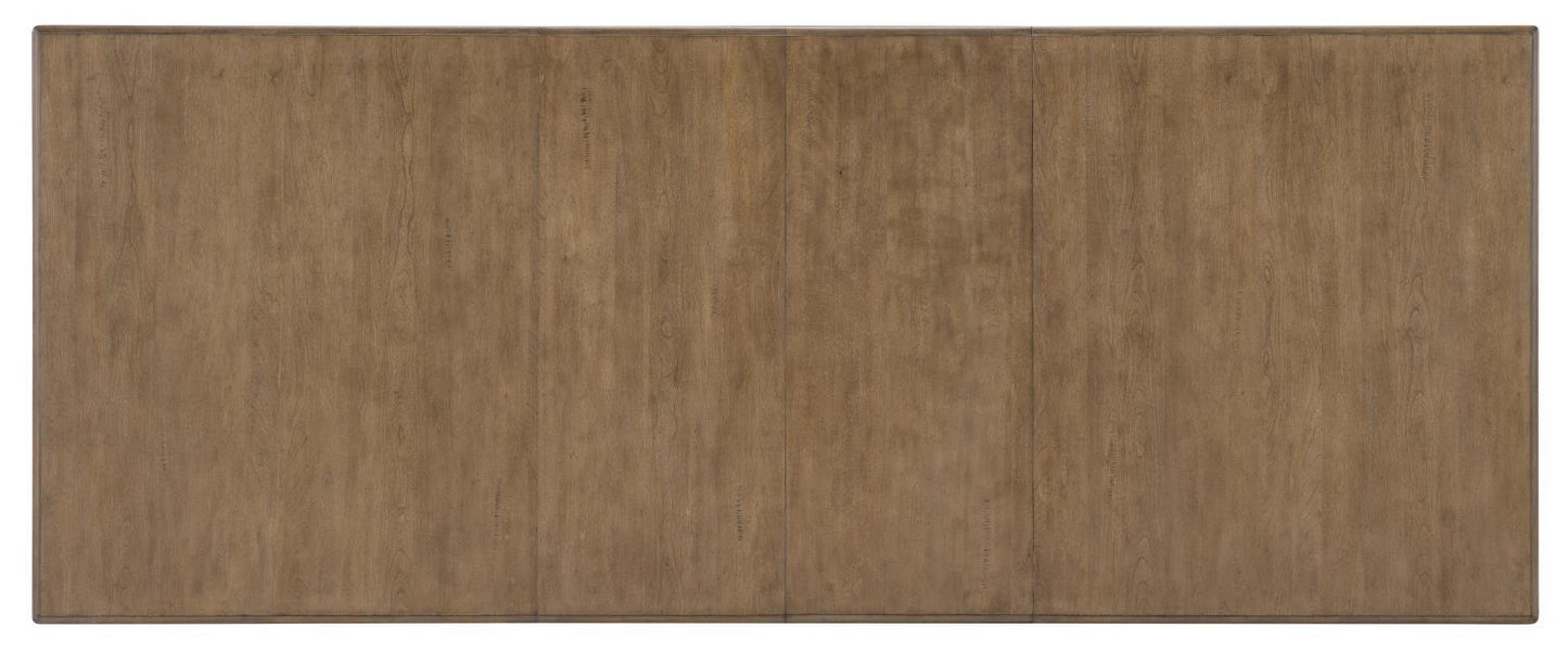 Kingston - Leg Table - Sandalwood Brown / Tweed Gray