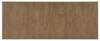 Kingston - Leg Table - Sandalwood Brown / Tweed Gray