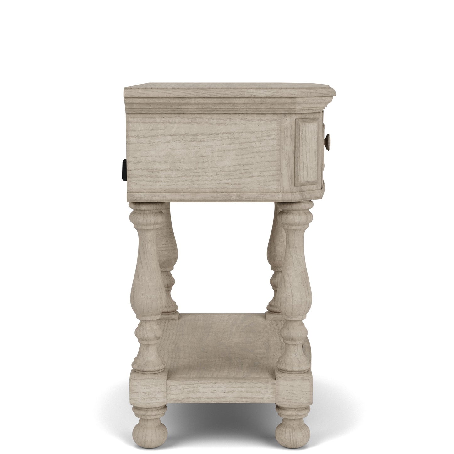 Kensington - One Drawer Nightstand - Beige