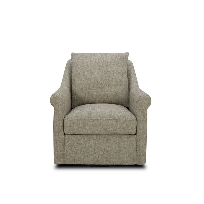 Liberty Furniture Landcaster Upholstered Accent Chair in Cocoa