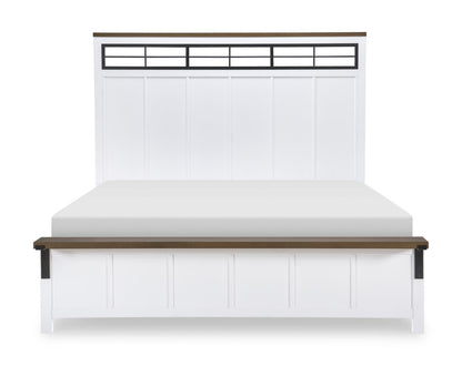 Beckett - Complete Two Tone Panel Bed