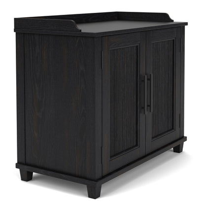 Calhoun - Bachelors Chest - Ebony Whiskey Oak