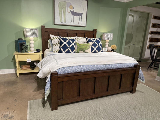 Lake House - Complete Vertical Slat Panel Bed