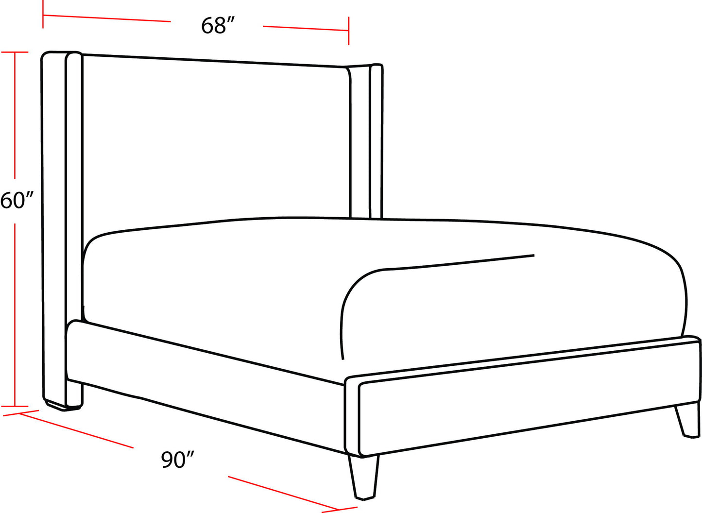 Angel - Upholstered Bed