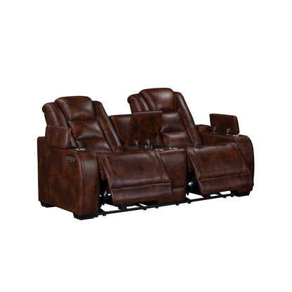 Chester - Reclining Console Loveseat With Power Headrest & Footrest