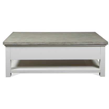 Cora - Large Cocktail Table - Cloud / Fog