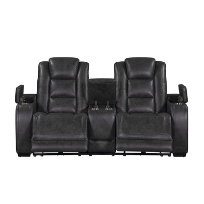 Chester - Reclining Console Loveseat With Power Headrest & Footrest