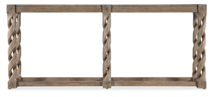 Commerce And Market - Jack O'bein Long Skinny Console - Light Brown