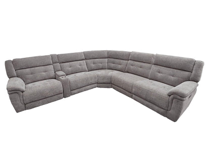 Richland - Modular Power Reclining Sectional With Power Adjustable Headrests