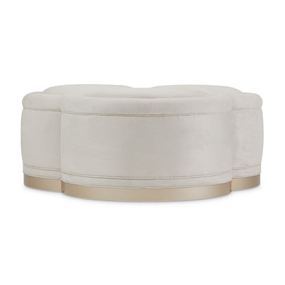 Malibu Crest - Cocktail Ottoman - Chardonnay