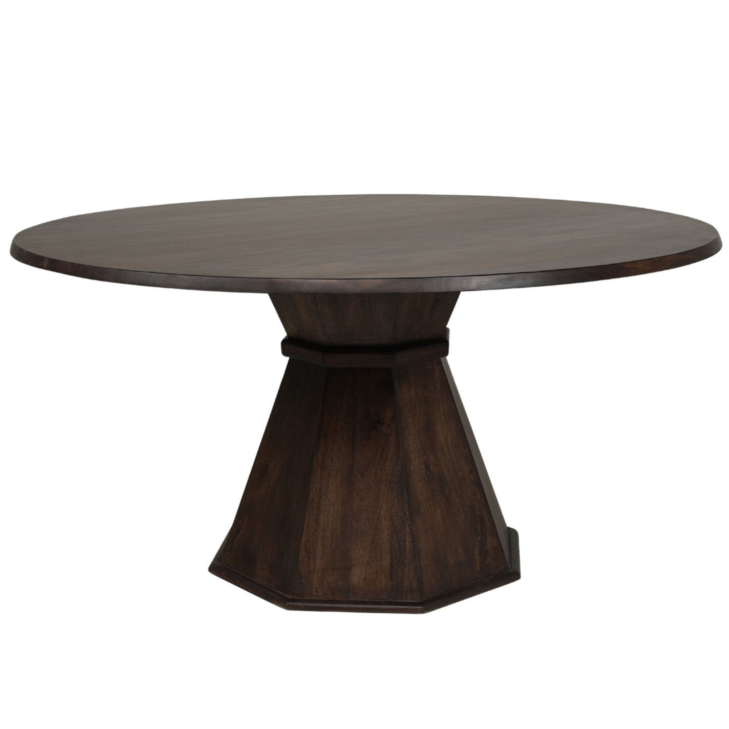 Portico - Dining 60" Round Table - Warm Brown