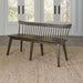 Liberty Furniture Midland Falls Spindle Back Bench in Rustic Brown image