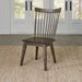 Liberty Furniture Midland Falls Spindle Back Side Chair (RTA) (Set of 2) in Rustic Brown image