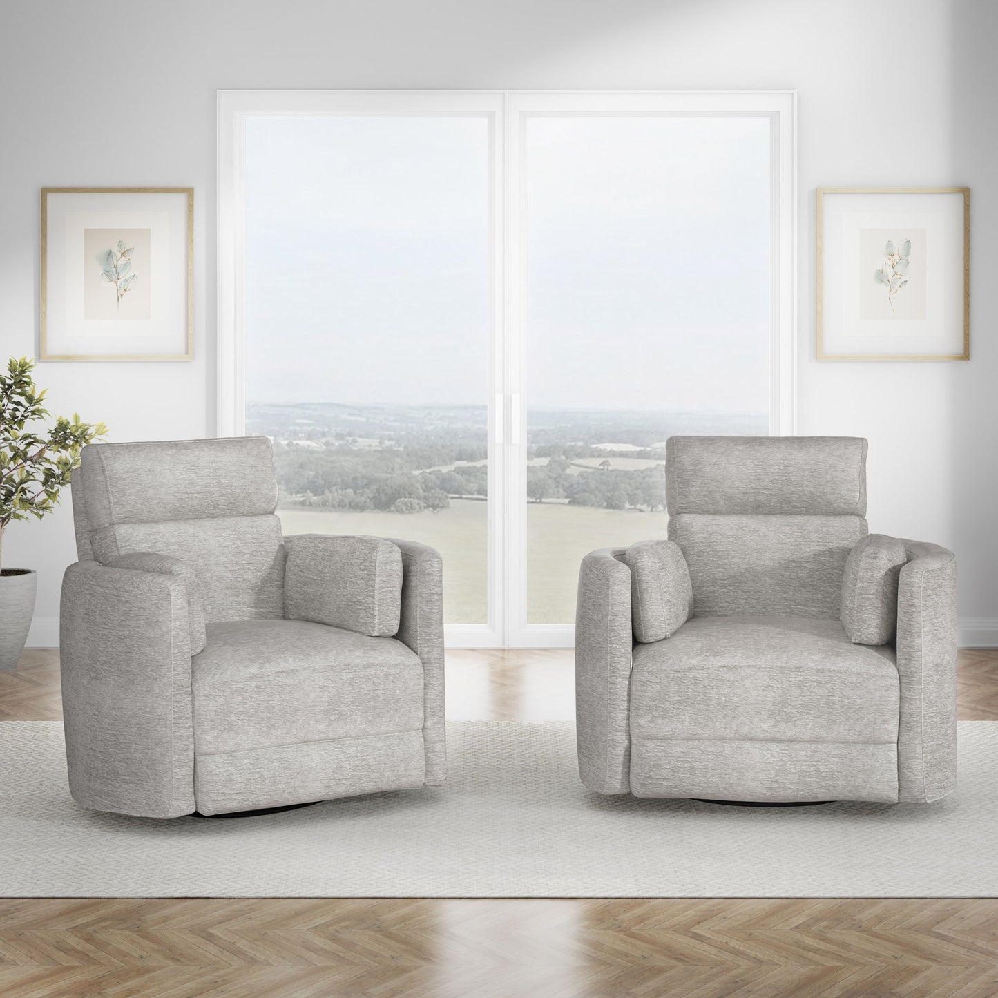 Radius - Power Swivel Glider Recliner