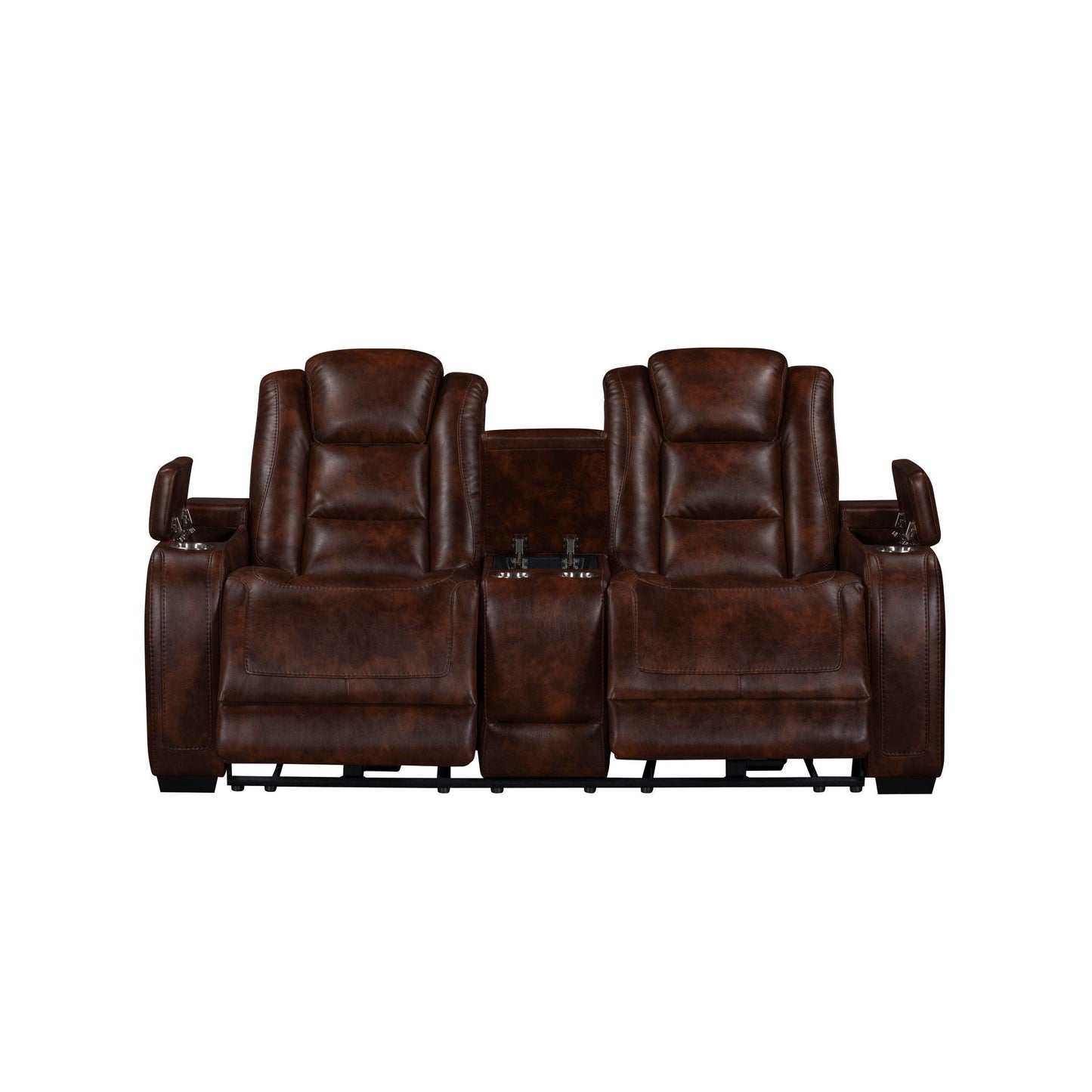 Chester - Reclining Console Loveseat With Power Headrest & Footrest