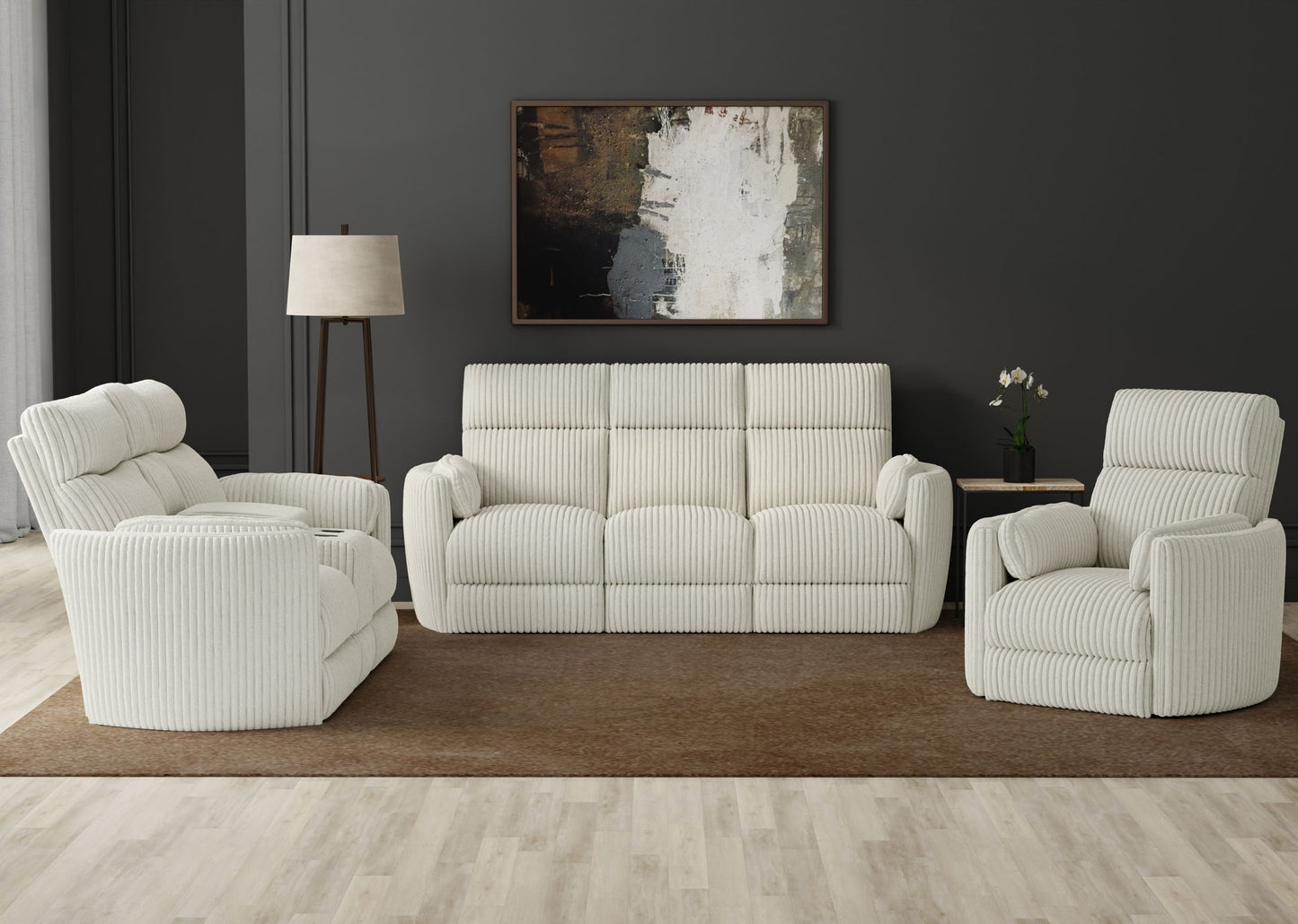 Radius - Power Reclining Sofa Set