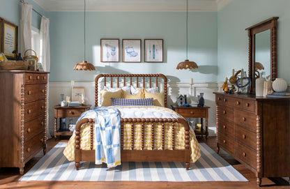 Lake House - Two Tone Open Nightstand