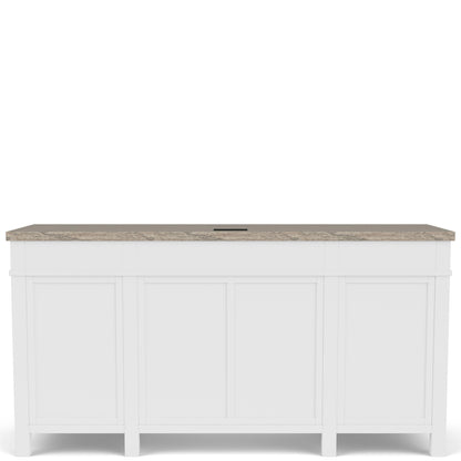Finn - Executive Desk - White