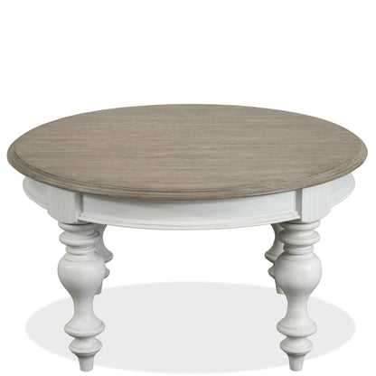 Jameson - Round Coffee Table - White