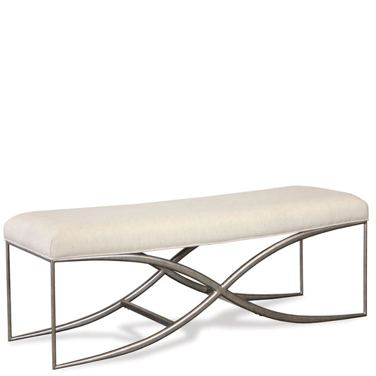 Maisie - Upholstered Bed Bench - Champagne