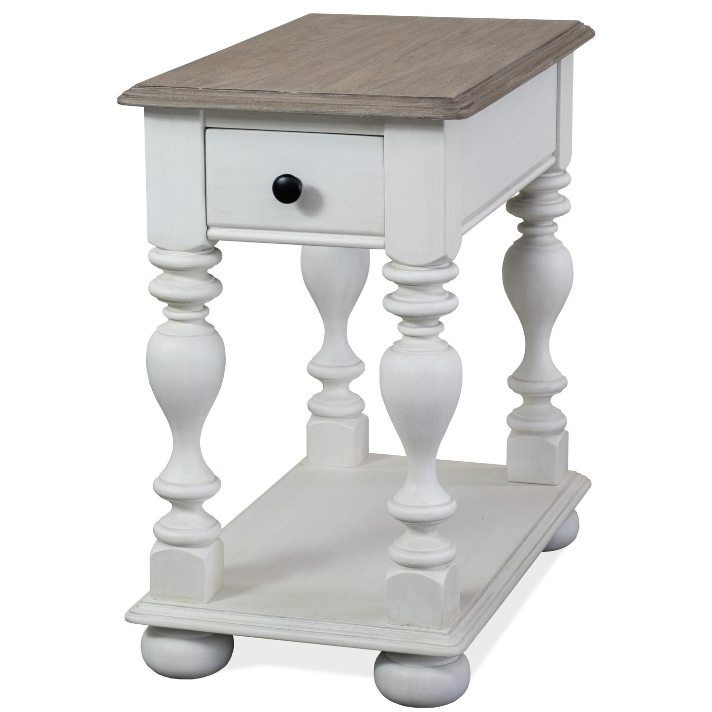 Jameson - Chairside Table - White