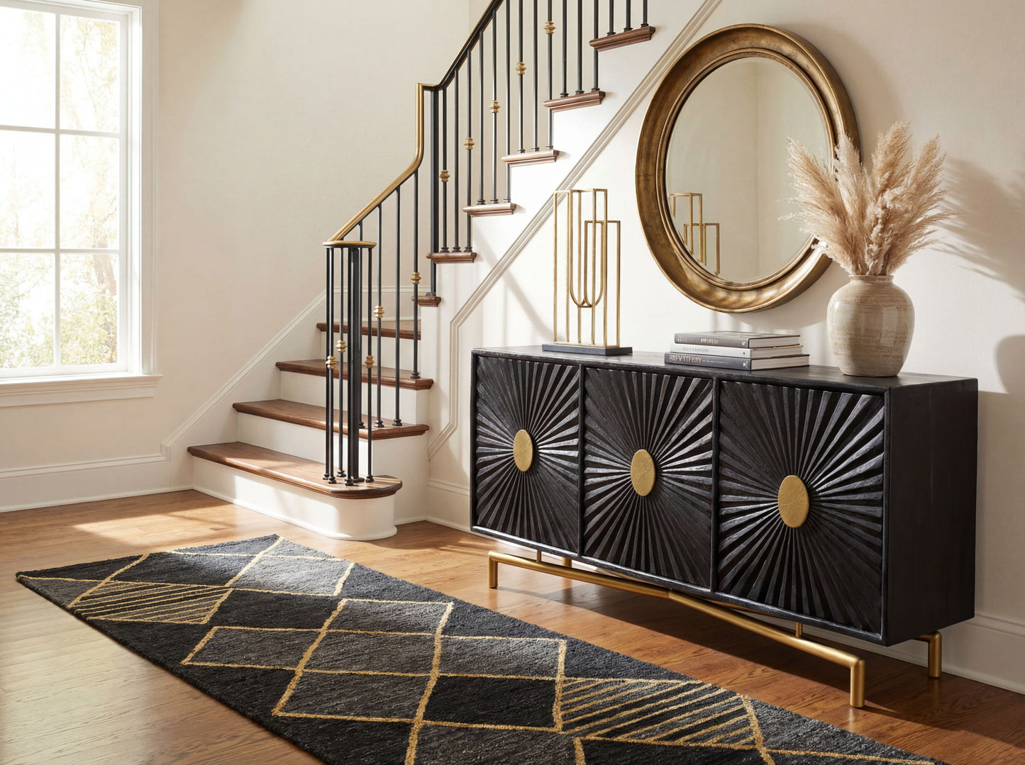 Entertainment Console 69" - Black