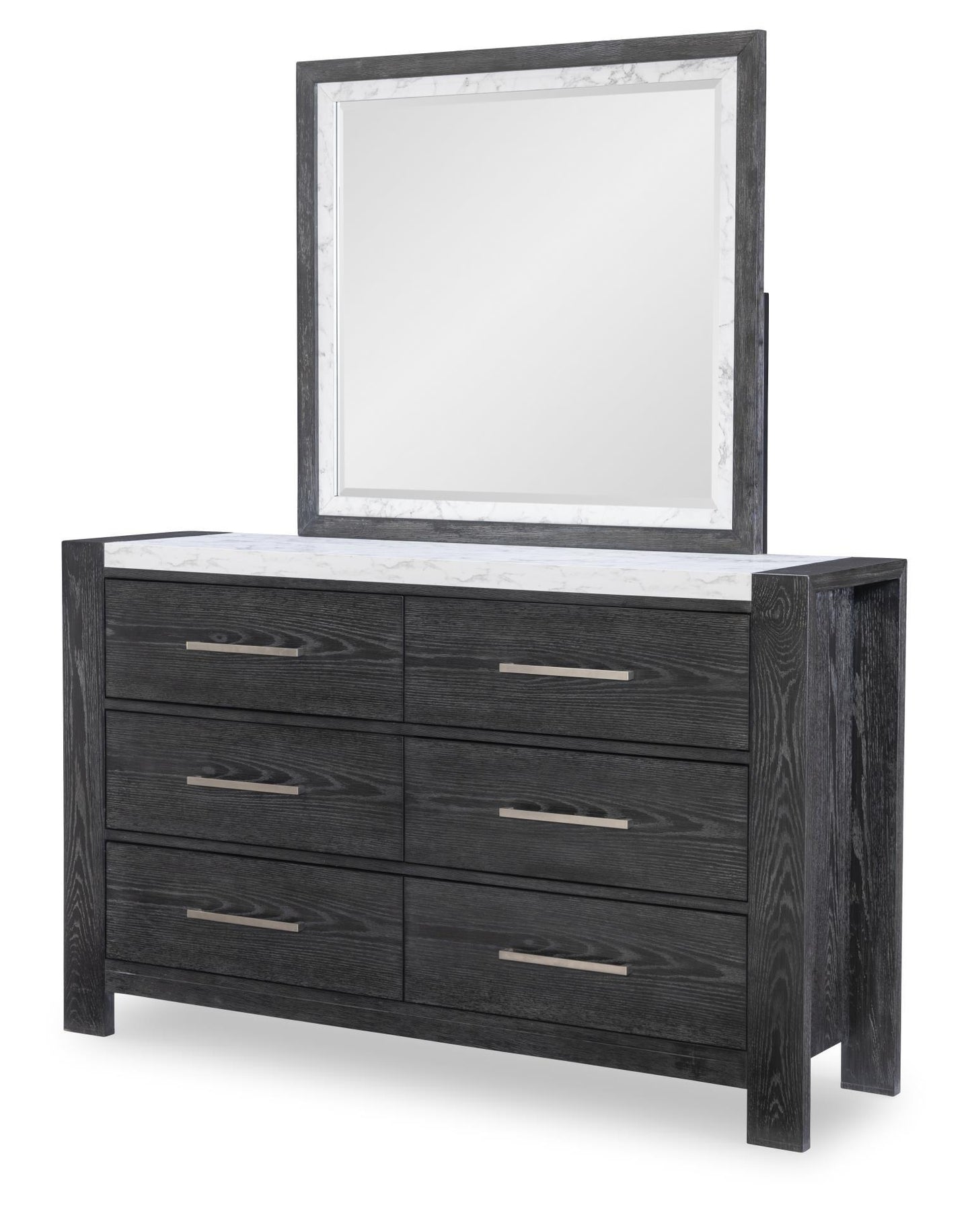 Horizons - Beveled Mirror - Espresso