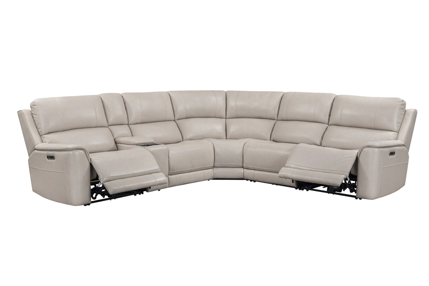 Easton - Power Reclining Sectional With Power Adjustable Headrests