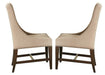 Liberty Furniture Armand Upholstered Side Chair in Antique Brownstone (Set of 2) image