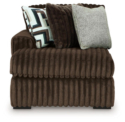 Midnight-Madness - LAF Corner Chaise - Chocolate