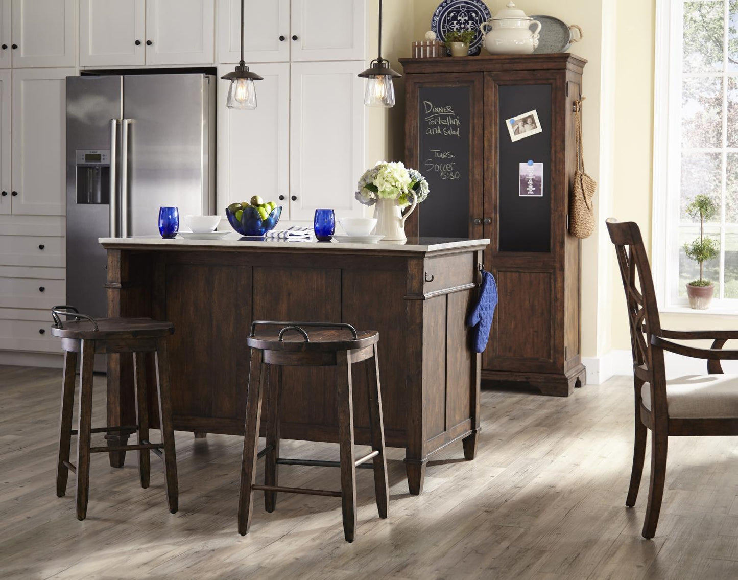 Trisha Yearwood Home - Complete Kitchen Island - Coffee