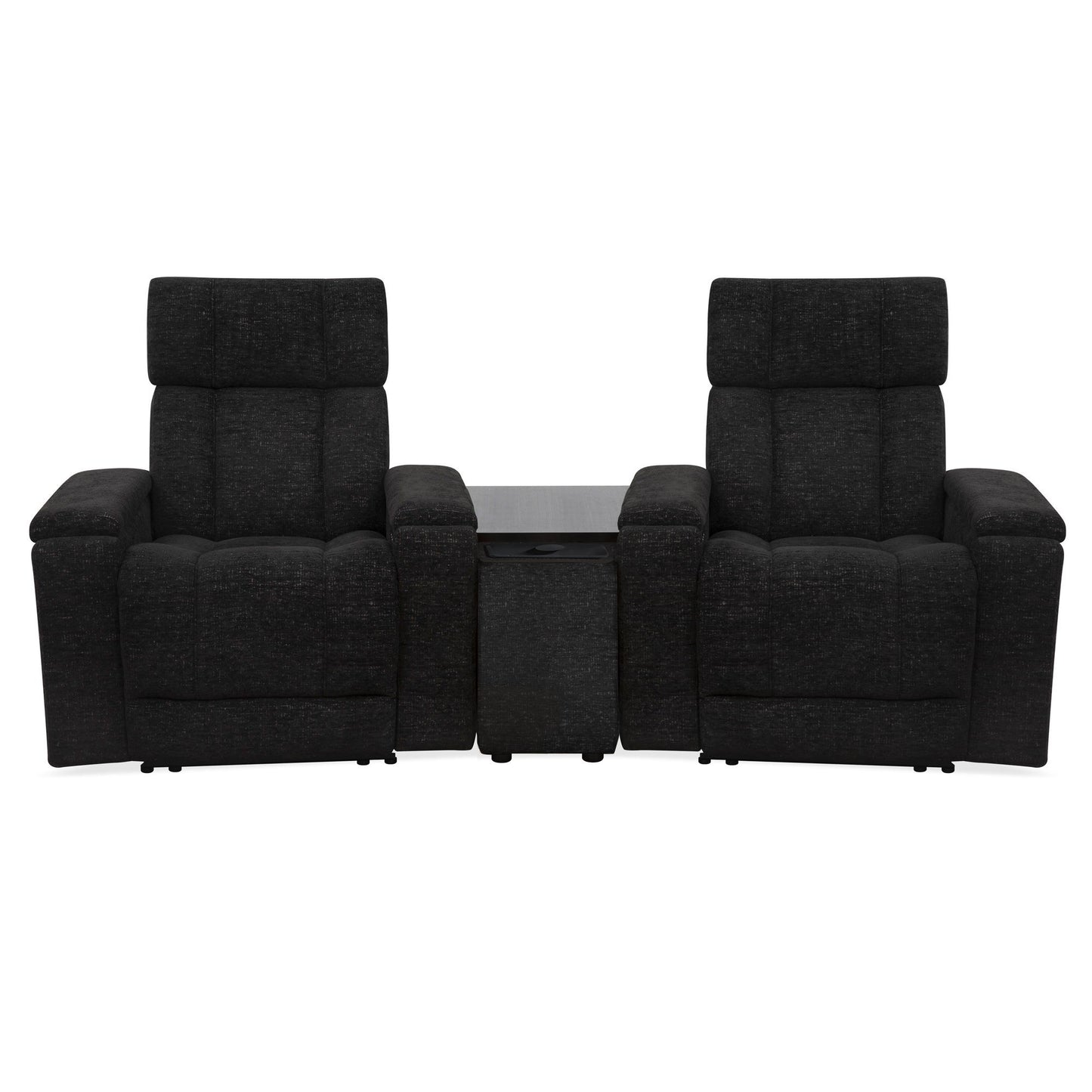 Phoenix - Zero Gravity Power 2 Seat Home Theater Seating With Wedge And Immersive Audio