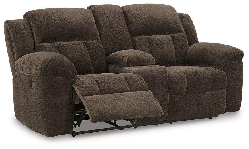 Frohn Reclining Loveseat with Console