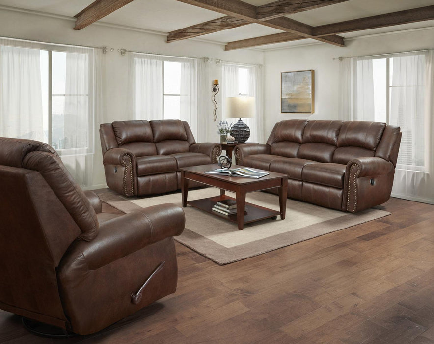 Catnapper Pickett Reclining Sofa in Walnut 3131