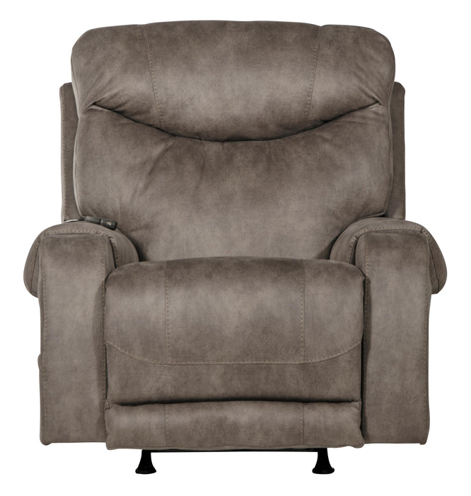 Recharger Power Rocker Recliner with Power Adjustable Headrest & Lumbar and CR3 Heat & Massage image