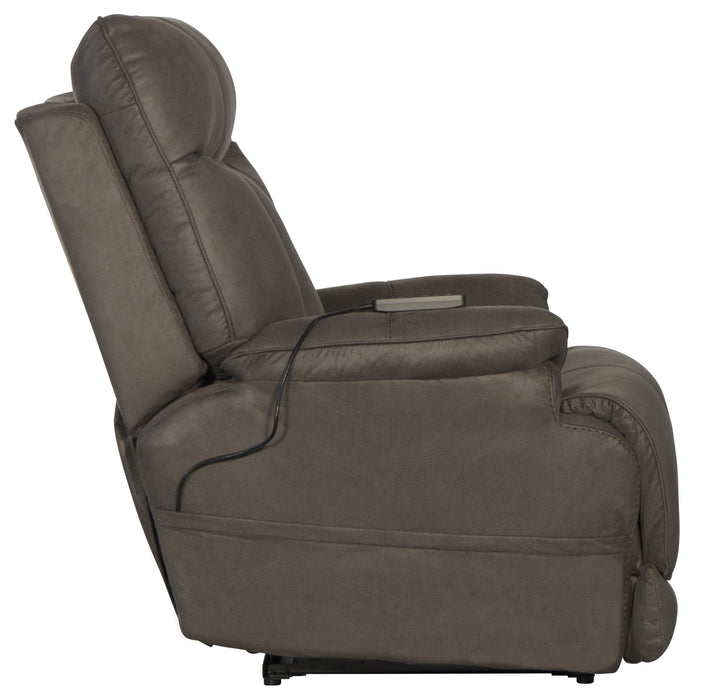 Anders Power Lay Flat Recliner with Power Headrest, Power Lumbar, Heat & Massage and Extension Footrest