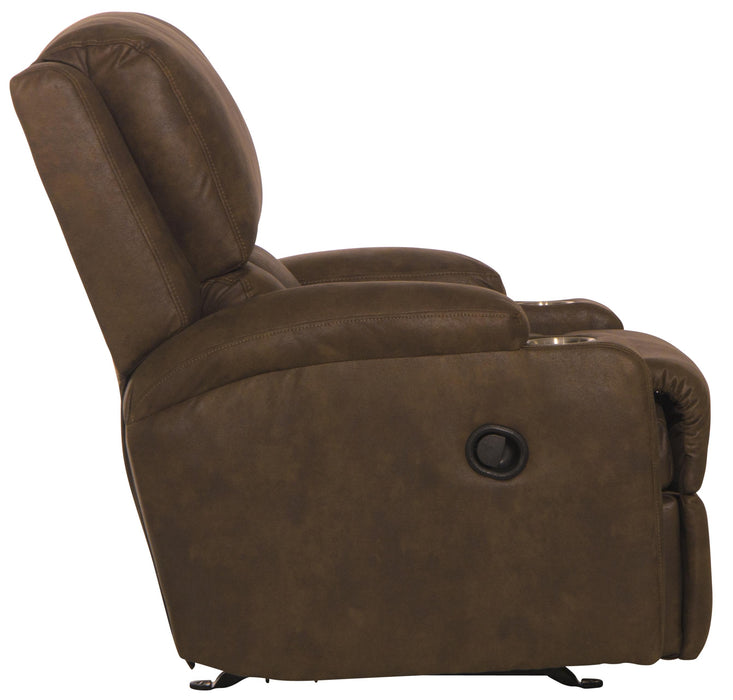 Kyle Rocker Recliner with Two Cupholders