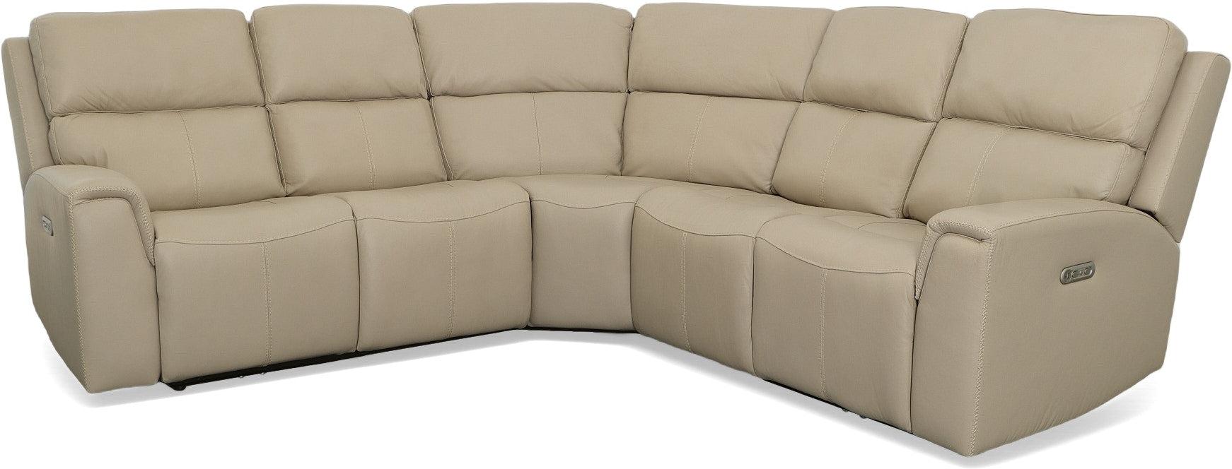 Jarvis Power Reclining Sectional with Power Headrest