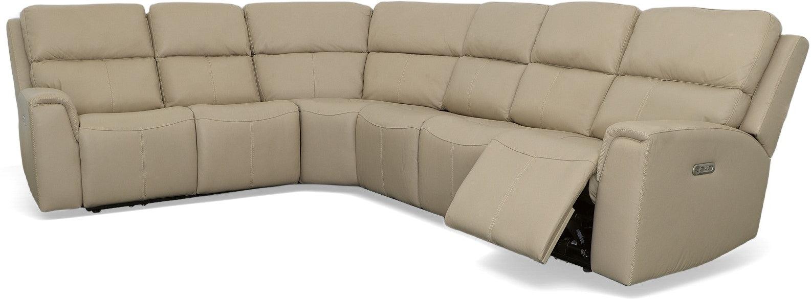 Jarvis Power Reclining Sectional with Power Headrest