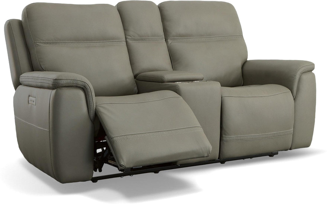 Sawyer Power Reclining Loveseat with Console & Power Headrests & Lumbar