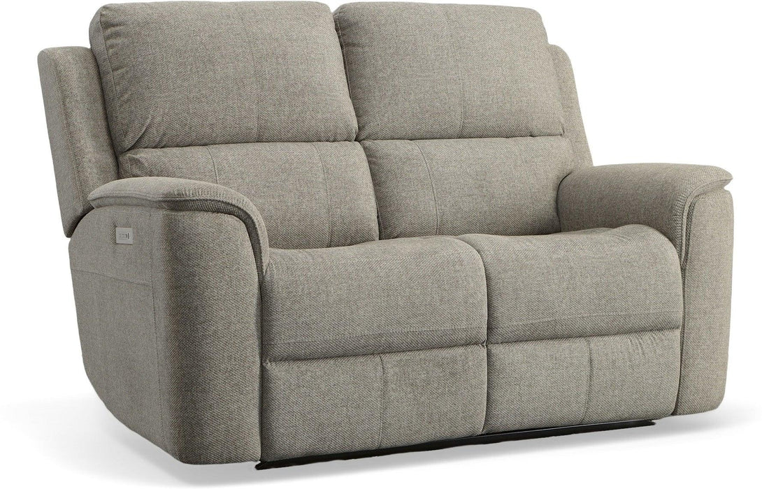 Henry Power Reclining Loveseat with Power Headrests & Lumbar