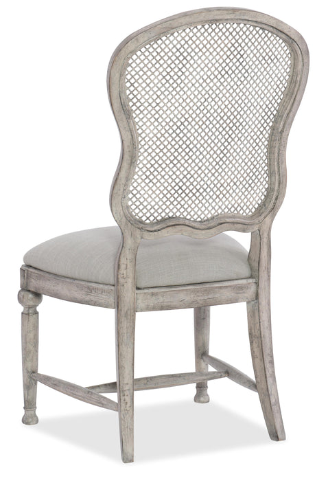 Boheme Gaston Metal Back Side Chair - 2 per carton/price ea