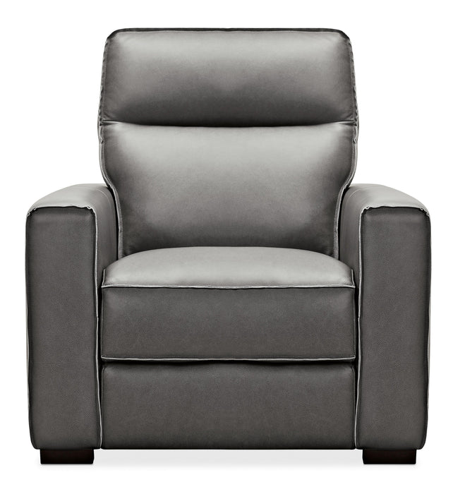 Braeburn Leather Recliner w/PWR Headrest