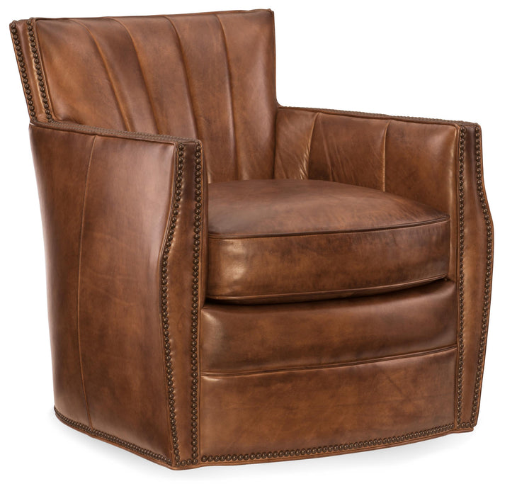 Carson Swivel Club Chair - CC492-SW-086