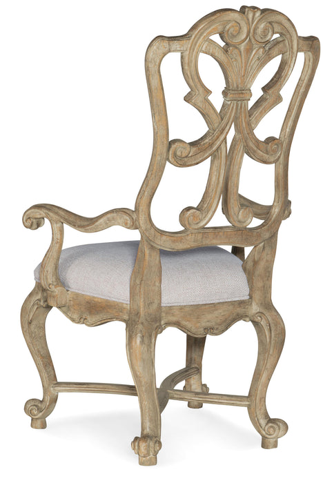 Castella Wood Back Arm Chair-2 per ctn/price ea