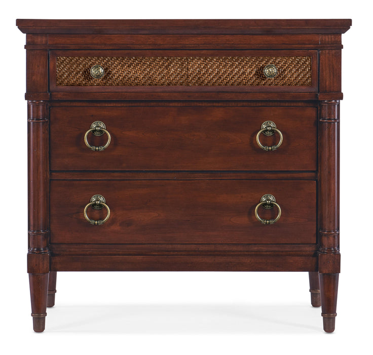 Charleston Three-Drawer Nightstand - 6750-90315-85