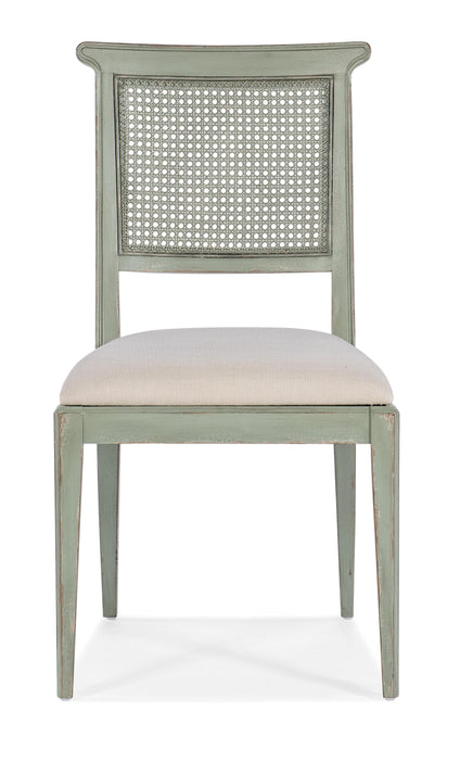 Charleston Upholstered Seat Side Chair-2 per carton/price ea - 6750-75410-32